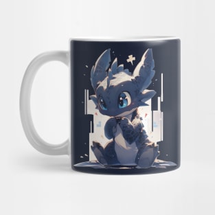 Cute little black dragon Mug